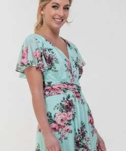 Jolie Moi Bethany Green Mesh Midi Dress -Jolie Moi Sales unnamed file 1002 scaled