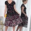 Jolie Moi Sasha Black Fit And Flare Midi Dress -Jolie Moi Sales unnamed file 1023