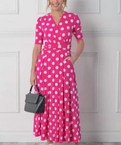 Jolie Moi Odelia Purple Wrap Front Maxi Dress -Jolie Moi Sales unnamed file 1147