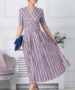 Jolie Moi Pink Molly Jersey Maxi Dress -Jolie Moi Sales unnamed file 1152