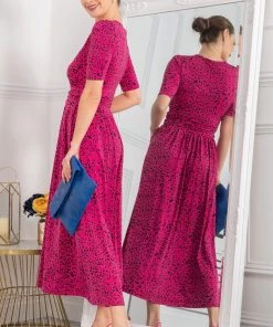 Jolie Moi Purple Animal Print Jersey Maxi Dress -Jolie Moi Sales unnamed file 1170 scaled