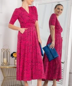 Jolie Moi Purple Animal Print Jersey Maxi Dress -Jolie Moi Sales unnamed file 1171 scaled