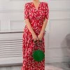 Jolie Moi Red Print Jersey Maxi Dress -Jolie Moi Sales unnamed file 1181