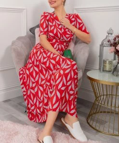 Jolie Moi Red Print Jersey Maxi Dress 12 Jolie Moi Red Print Jersey Maxi Dress -Jolie Moi Sales unnamed file 1185 scaled