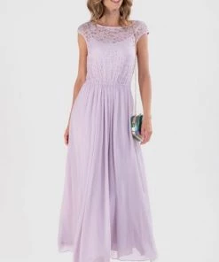 Jolie Moi Purple Basia Bridesmaid Lace Bodice Maxi Dress -Jolie Moi Sales unnamed file 1200