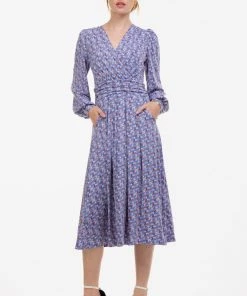 Jolie Moi Blue Libby Long Sleeve Dress -Jolie Moi Sales unnamed file 1203 scaled