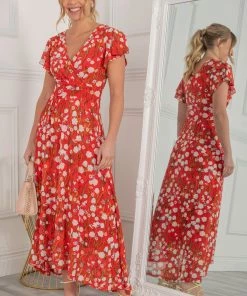 Jolie Moi Red Eleanor Wrap Mesh Maxi Dress 13 Jolie Moi Red Eleanor Wrap Mesh Maxi Dress -Jolie Moi Sales unnamed file 1211 scaled