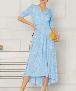Jolie Moi Blue Elenora Ruched Sleeve Maxi Dress 13 Jolie Moi Blue Elenora Ruched Sleeve Maxi Dress -Jolie Moi Sales unnamed file 1230 scaled