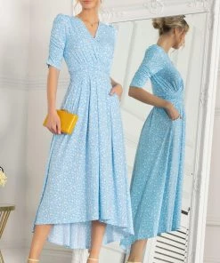 Jolie Moi Blue Elenora Ruched Sleeve Maxi Dress 14 Jolie Moi Blue Elenora Ruched Sleeve Maxi Dress -Jolie Moi Sales unnamed file 1231 scaled