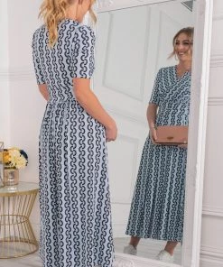 Jolie Moi Blue Genesis Print Wrap Maxi Dress 13 Jolie Moi Blue Genesis Print Wrap Maxi Dress -Jolie Moi Sales unnamed file 1244 scaled