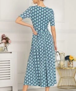 Jolie Moi Green Molly Jersey Maxi Dress -Jolie Moi Sales unnamed file 1262 scaled