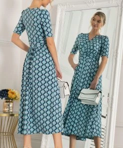 Jolie Moi Green Molly Jersey Maxi Dress -Jolie Moi Sales unnamed file 1264 scaled
