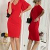 Jolie Moi Red Beverly Bodycon Dress