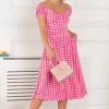 Jolie Moi Pink Leslie Bow Front Midi Dress -Jolie Moi Sales unnamed file 1292
