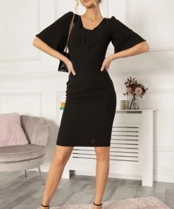 Jolie Moi Beverly Black Bodycon Dress 10 Jolie Moi Beverly Black Bodycon Dress -Jolie Moi Sales unnamed file 1315 scaled