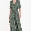 Jolie Moi Green Bianca Floral Print Jumpsuit -Jolie Moi Sales unnamed file 1333