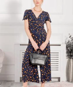 Jolie Moi Animal Leopard Devorah Culotte Jumpsuit -Jolie Moi Sales unnamed file 1346