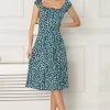 Jolie Moi Blue Lindsey Bow Front Midi Dress -Jolie Moi Sales unnamed file 1354