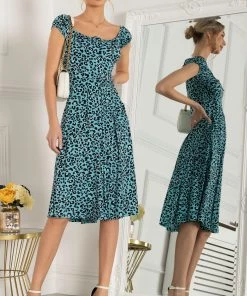 Jolie Moi Blue Lindsey Bow Front Midi Dress 12 Jolie Moi Blue Lindsey Bow Front Midi Dress -Jolie Moi Sales unnamed file 1358 scaled