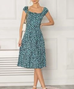 Jolie Moi Blue Lindsey Bow Front Midi Dress 14 Jolie Moi Blue Lindsey Bow Front Midi Dress -Jolie Moi Sales unnamed file 1360