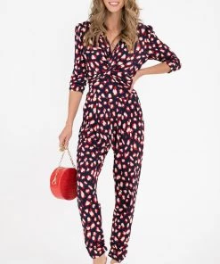 Jolie Moi Blue Cheryl Jumpsuit