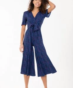 Jolie Moi Blue Bess Tie Waist Jumpsuit -Jolie Moi Sales unnamed file 1400 scaled