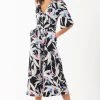 Jolie Moi Cara Black Leaf Print Wrap Jumpsuit -Jolie Moi Sales unnamed file 1402