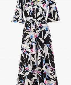 Jolie Moi Cara Black Leaf Print Wrap Jumpsuit -Jolie Moi Sales unnamed file 1407 scaled