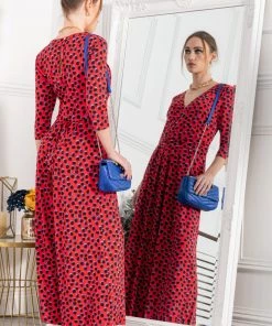 Jolie Moi Samira Red Wrap Front Jumpsuit -Jolie Moi Sales unnamed file 1413 scaled