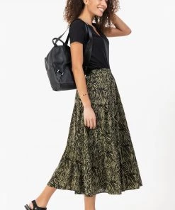 Jolie Moi Green Sara Woven Midi Skirt -Jolie Moi Sales unnamed file 1431 scaled