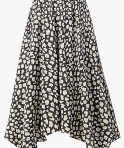 Jolie Moi Animal Print Hanky Hem Black Maxi Skirt -Jolie Moi Sales unnamed file 1438 scaled