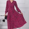 Jolie Moi Pink Long Sleeve Jersey Maxi Dress -Jolie Moi Sales unnamed file 217