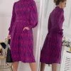 Jolie Moi Purple Kathryn Long Sleeve Midi Dress -Jolie Moi Sales unnamed file 230