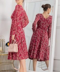 Jolie Moi Purple Gianna Long Sleeve Mesh Dress -Jolie Moi Sales unnamed file 276 scaled