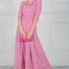 Jolie Moi Pink Denisse Spotty Jersey Maxi Dress -Jolie Moi Sales unnamed file 337
