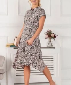 Jolie Moi Pink Mabley Hanky Hem Tunic 13 Jolie Moi Pink Mabley Hanky Hem Tunic -Jolie Moi Sales unnamed file 413