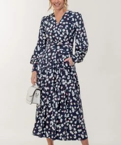 Jolie Moi Nancy Blue Long Sleeve Maxi Dress -Jolie Moi Sales unnamed file 416 scaled