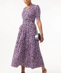 Jolie Moi Pink Animal Print Maxi Dress -Jolie Moi Sales unnamed file 447