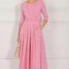 Jolie Moi Denisse Pink Spotty Jersey Maxi Dress 2 Jolie Moi Denisse Pink Spotty Jersey Maxi Dress -Jolie Moi Sales unnamed file 487