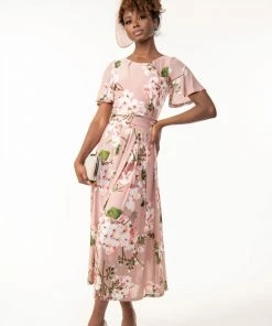 Jolie Moi Gianna Pink Floral Midi Dress 12 Jolie Moi Gianna Pink Floral Midi Dress -Jolie Moi Sales unnamed file 498 scaled