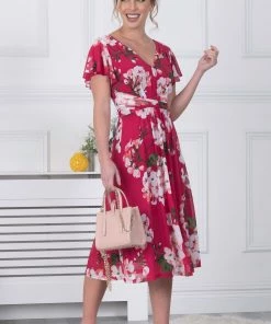 Jolie Moi Purple Bethany Mesh Midi Dress -Jolie Moi Sales unnamed file 510 scaled