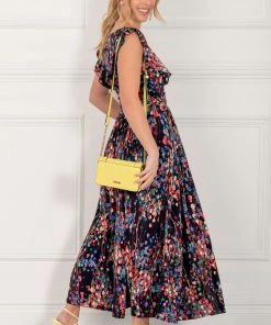 Jolie Moi Blue Adalena Frill Shoudler Maxi Dress -Jolie Moi Sales unnamed file 611 scaled