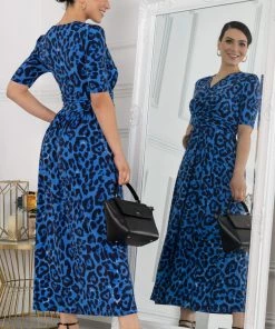 Jolie Moi Blue Beatrice Jersey Maxi Dress -Jolie Moi Sales unnamed file 623 scaled
