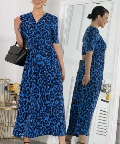 Jolie Moi Blue Beatrice Jersey Maxi Dress -Jolie Moi Sales unnamed file 624 scaled