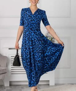 Jolie Moi Blue Beatrice Jersey Maxi Dress -Jolie Moi Sales unnamed file 625 scaled