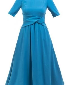 Jolie Moi Blue Darlene Twist Waist Midi Dress 15 Jolie Moi Blue Darlene Twist Waist Midi Dress -Jolie Moi Sales unnamed file 681