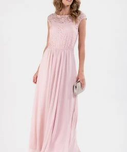 Jolie Moi Pink Basia Floral Lace Midi Dress -Jolie Moi Sales unnamed file 697 scaled