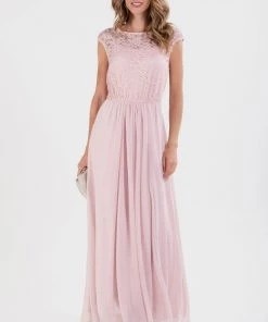 Jolie Moi Pink Basia Floral Lace Midi Dress -Jolie Moi Sales unnamed file 698 scaled