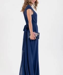 Jolie Moi Blue Basia Bridesmaid Lace Bodice Maxi Dress -Jolie Moi Sales unnamed file 754 scaled