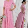 Jolie Moi Pink Lyanna Jersey Maxi Dress -Jolie Moi Sales unnamed file 811